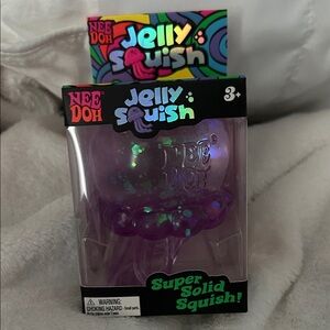 Nee Doh Jellyfish Squish Toy - Purple